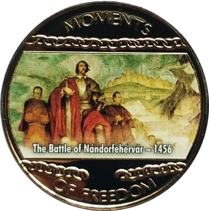 (2004) Монета Либерия 2004 год 10 долларов &quot;Осада Белграда&quot;  Медь-Никель  UNC